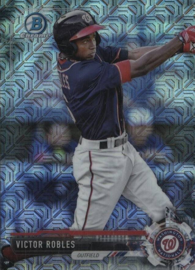 2017 Bowman Mega Box Chrome Prospects Victor Robles #BCP73 Baseball Card