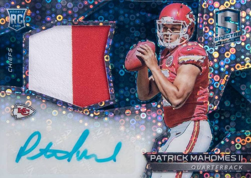 2017 Panini Spectra Patrick Mahomes II #204 Football Card