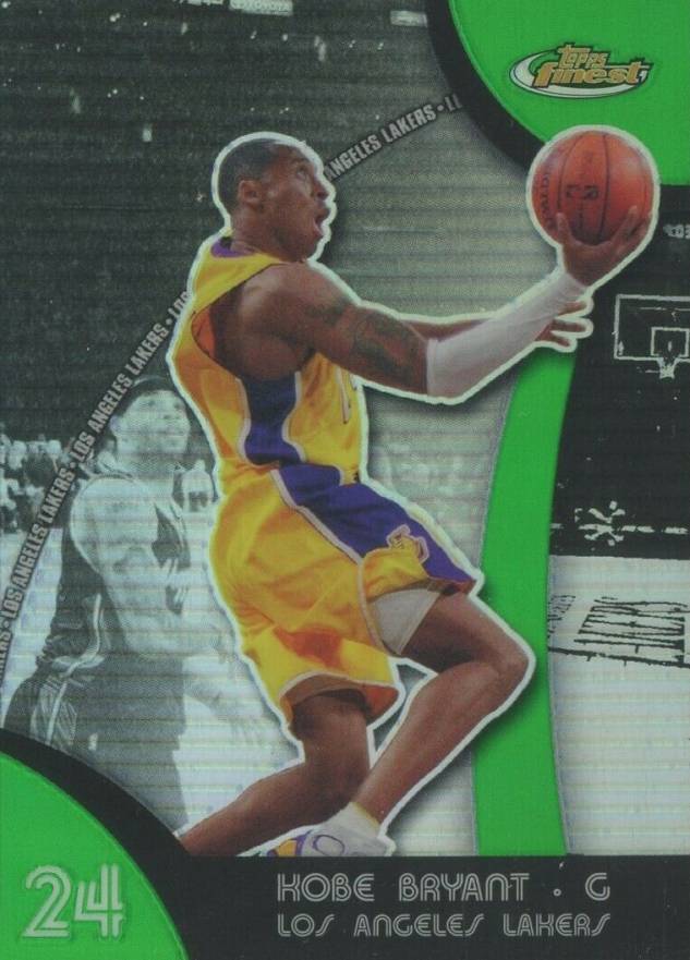 2007 Finest Kobe Bryant #24 Basketball Card