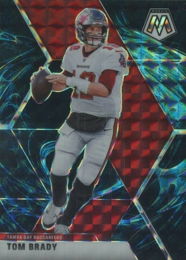 2020 Panini Mosaic Tom Brady #135 Football Card