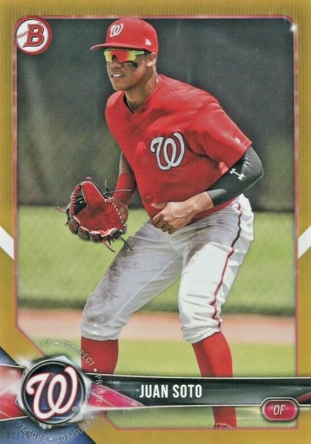 2018 Bowman 5x7 Prospects Juan Soto #BP52 Baseball Card