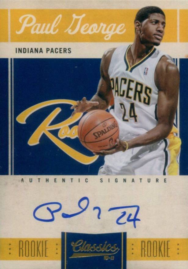 2010 Panini Classics Paul George #164 Basketball Card