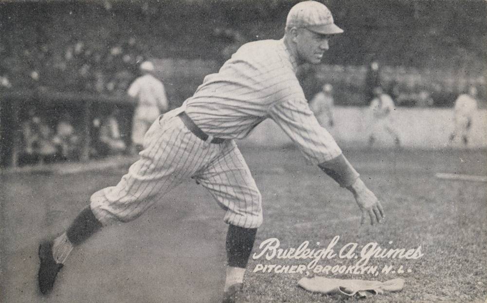 1921 Exhibits 1921 (Set 1) Burleigh A. Grimes # Baseball Card