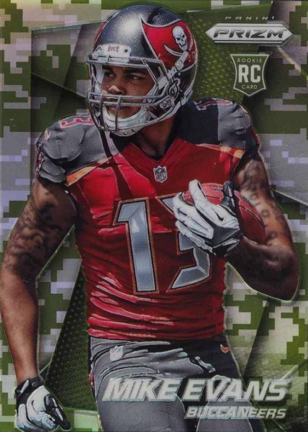 2014 Panini Prizm Mike Evans #216 Football Card