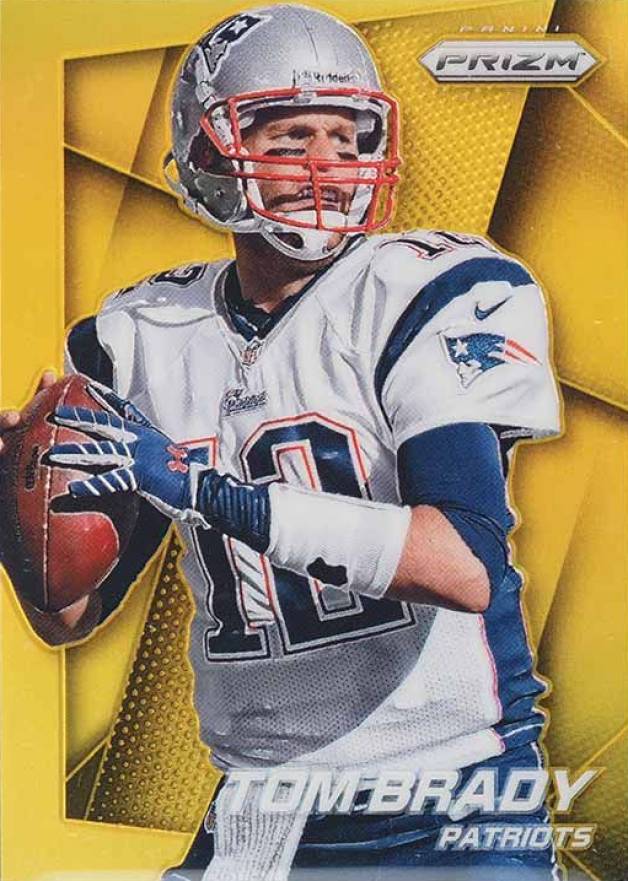 2014 Panini Prizm Tom Brady #36 Football Card