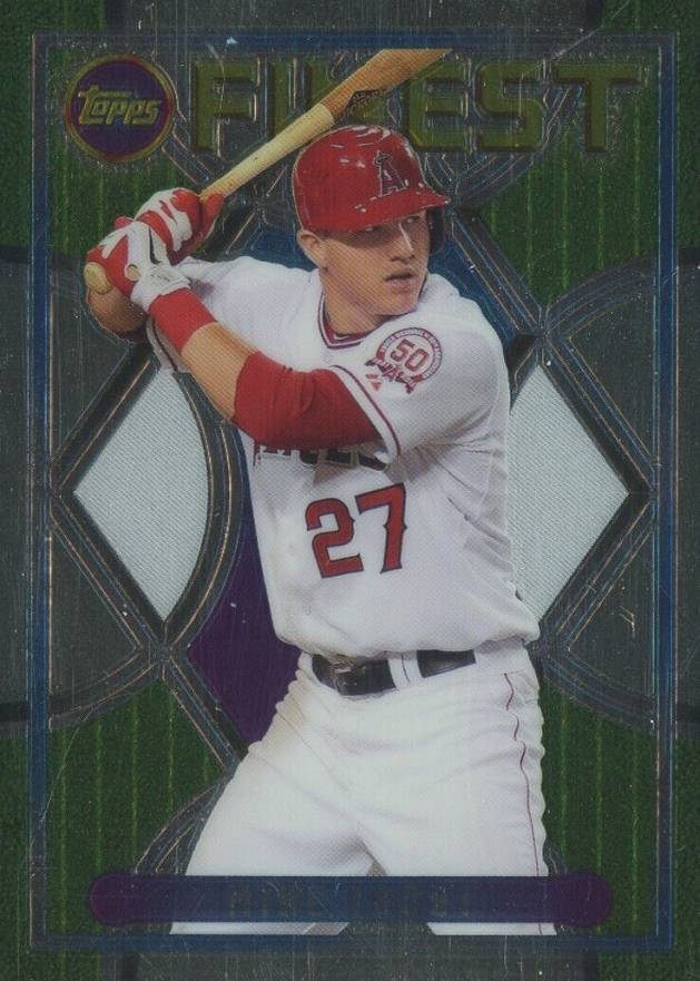 2015 Finest 1995 Finest Mike Trout #94F03 Baseball Card