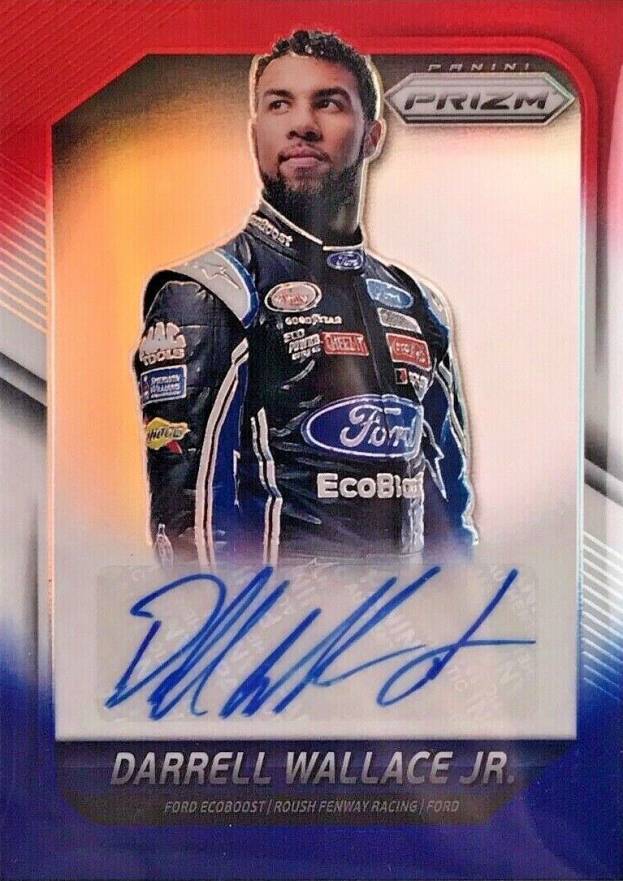 2016 Panini Prizm Driver Signature Darrell Wallace Jr. #DW Other Sports Card