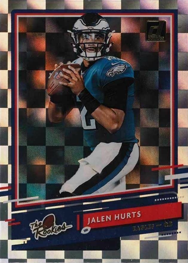 2020 Panini Donruss The Rookies Jalen Hurts #TR-JAH Football Card