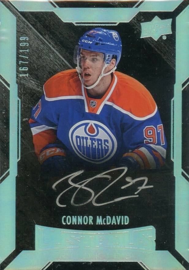 2015 Upper Deck Black Connor McDavid #85 Hockey - VCP Price Guide