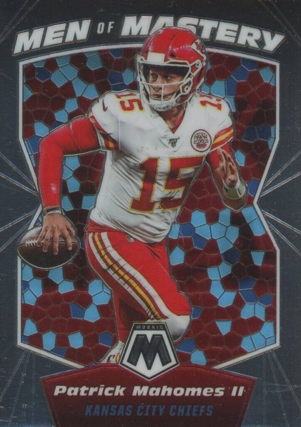 2020 Panini Mosaic Men of Mastery Patrick Mahomes II #MM9 Football Card