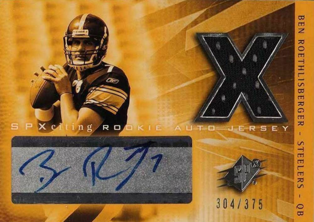 2004 SPx Ben Roethlisberger #220 Football Card