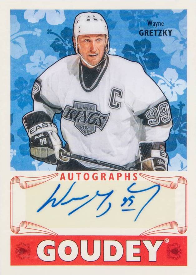 2016 Upper Deck Hawaii Industry Summit Goudey Preview Autograph Wayne Gretzky #GPWG Hockey Card