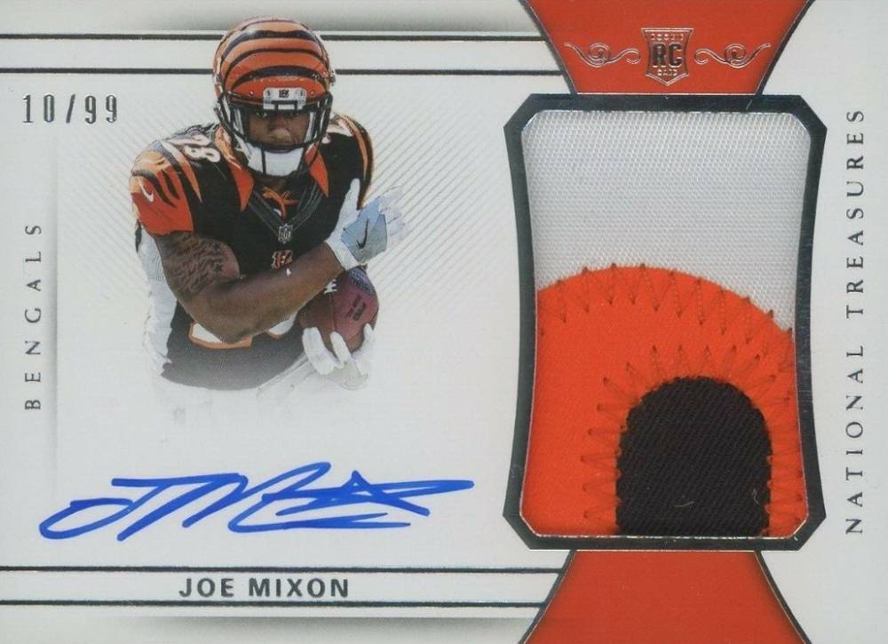 2017 Panini National Treasures Joe Mixon #194 Football Card