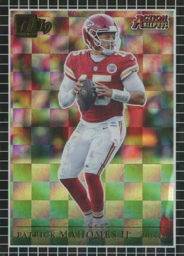 2019 Panini Donruss Action All Pros Patrick Mahomes II #AAP6 Football Card