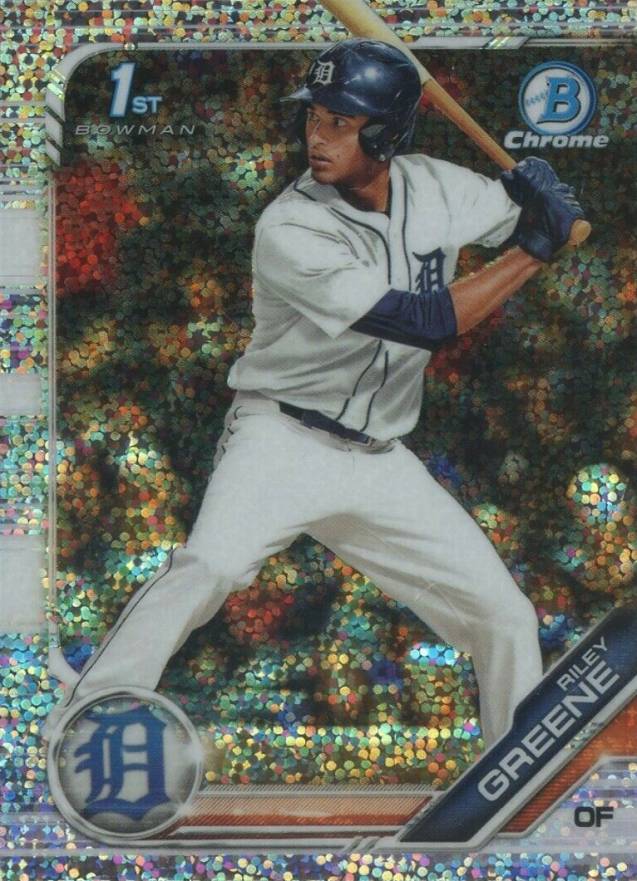 2019 Bowman Draft Riley Greene #BDC50 Baseball Card