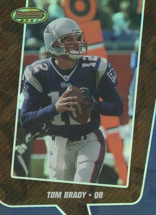 2005 Bowman's Best  Tom Brady #9 Football Card