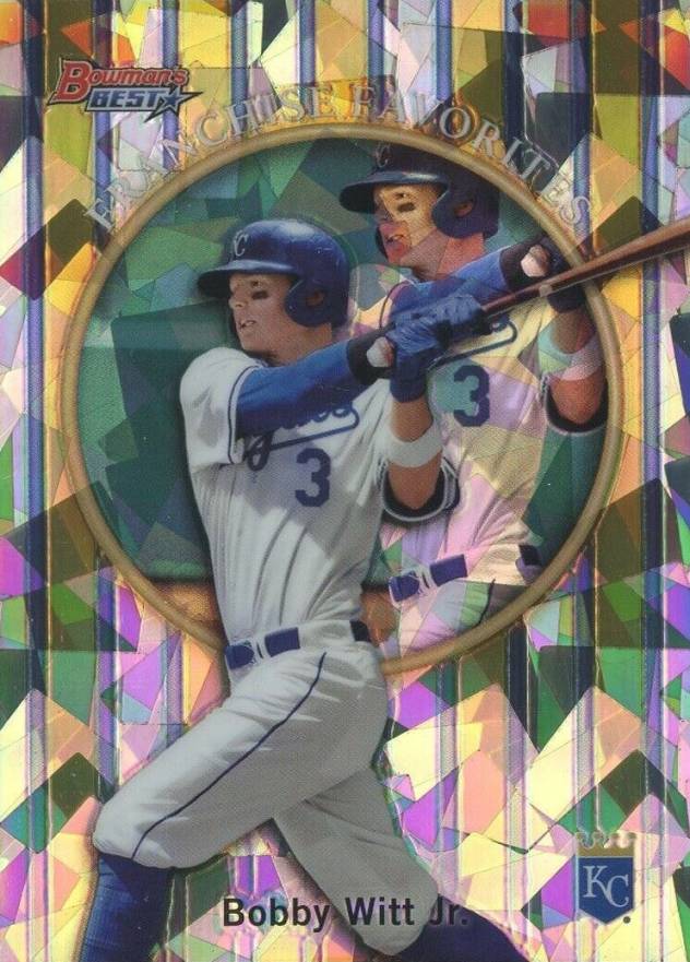 2019 Bowman's Best 1999 Franchise Favorites Bobby Witt Jr. #BWJ Baseball Card