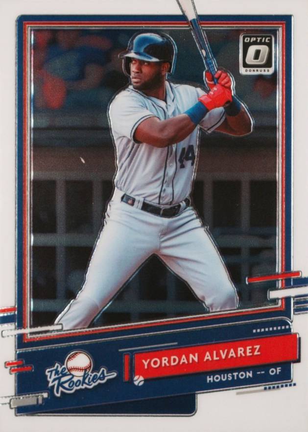 2020 Panini Donruss Optic the Rookies Yordan Alvarez #R1 Baseball Card