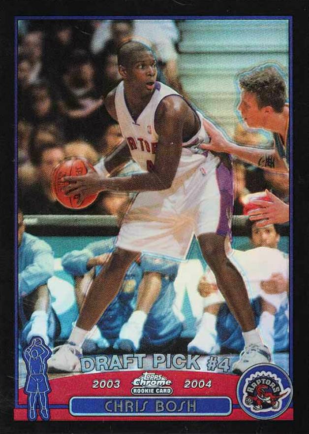 2003 Topps Chrome Chris Bosh #114 Basketball Card