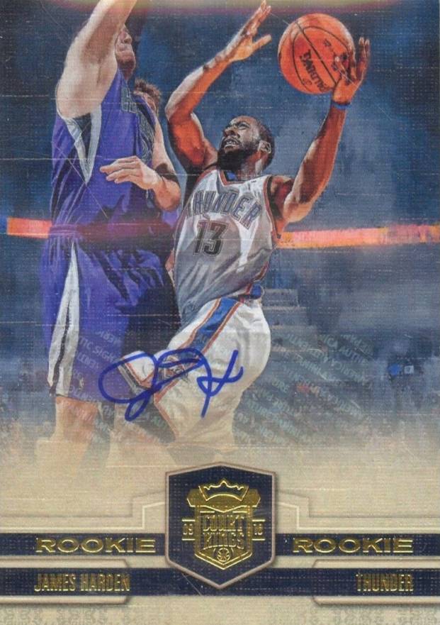 2009 Panini Court Kings James Harden #145 Basketball Card