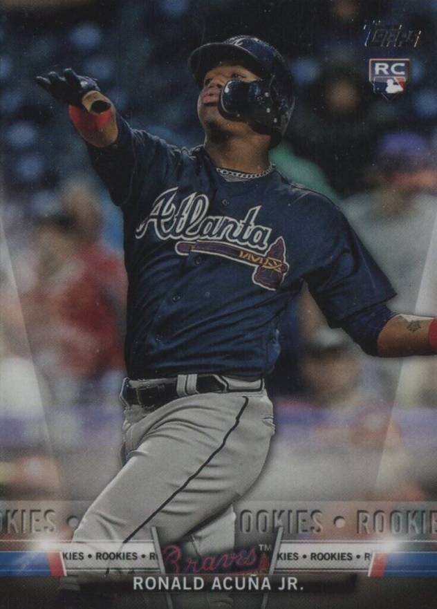 2018 Topps Update Salute Ronald Acuna Jr. #S-21 Baseball Card