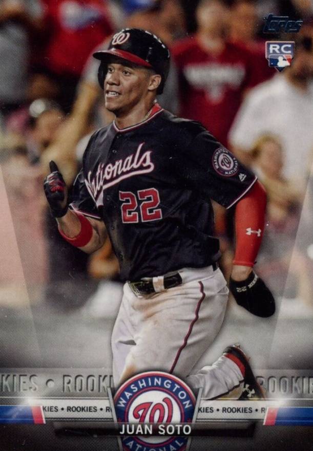 2018 Topps Update Salute Juan Soto #S-29 Baseball Card