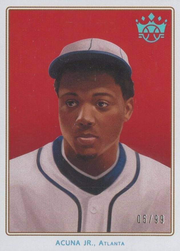 2020 Panini Diamond Kings DK 206 Ronald Acuna Jr. #DK8 Baseball Card