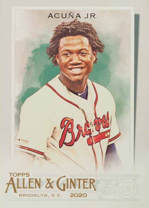 2020 Topps Allen & Ginter Ronald Acuna Jr. #88 Baseball Card