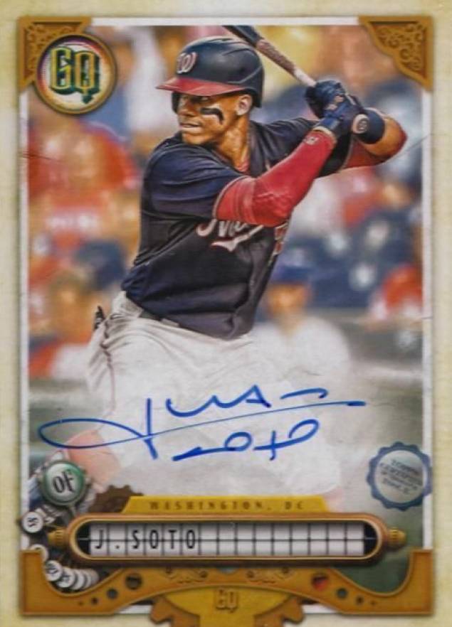 2022 Topps Gypsy Queen Autographs Juan Soto #JS Baseball Card