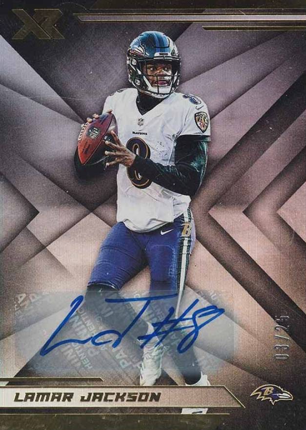 2019 Panini XR Lamar Jackson #20 Football Card