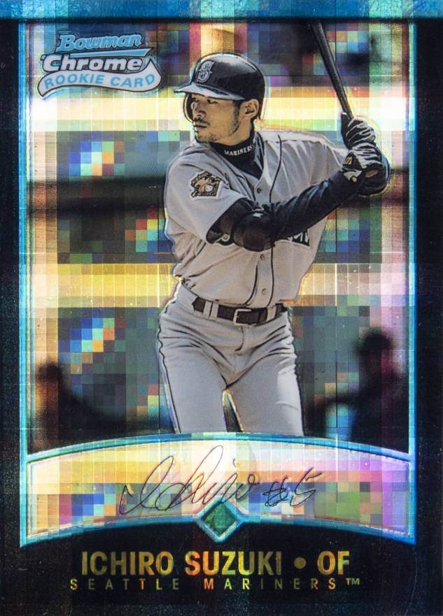 2001 Bowman Chrome  Ichiro Suzuki #351 Baseball Card