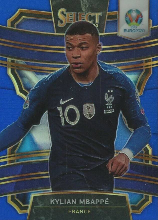 2020 Panini Select UEFA Euro Kylian Mbappe #51 Soccer Card