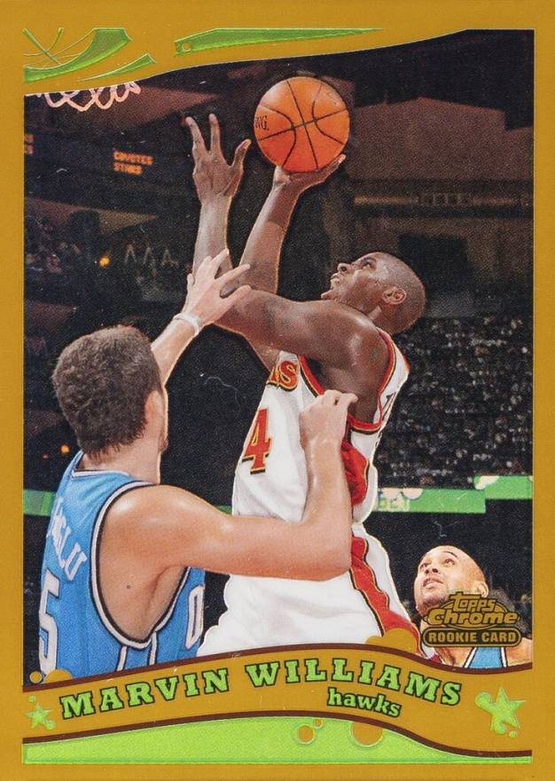 2005 Topps Chrome Marvin Williams #169 Basketball Card