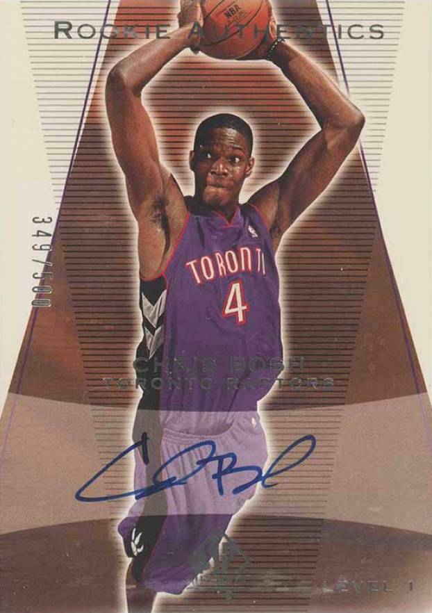 2003 SP Authentic Chris Bosh #151 Basketball Card