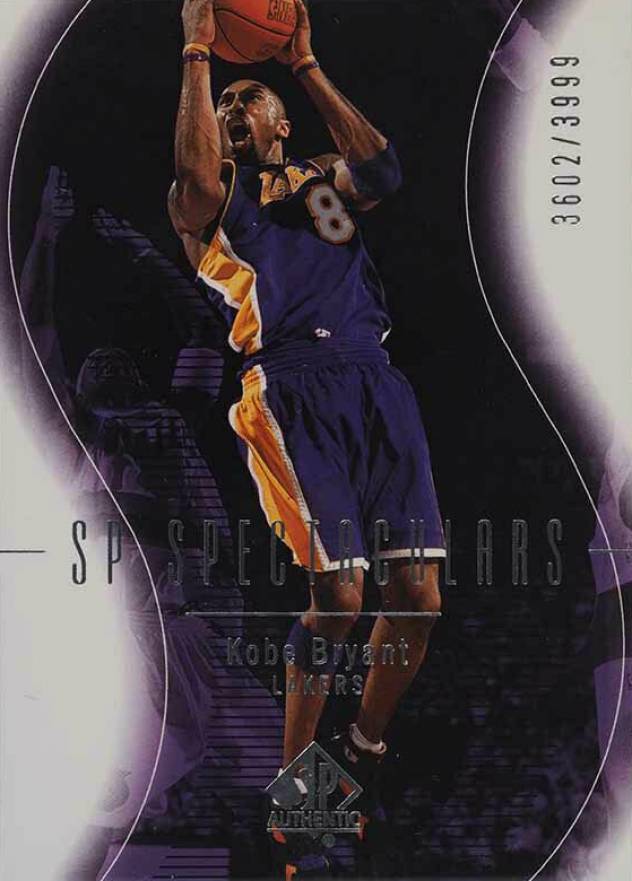 2003 SP Authentic Kobe Bryant #91 Basketball Card