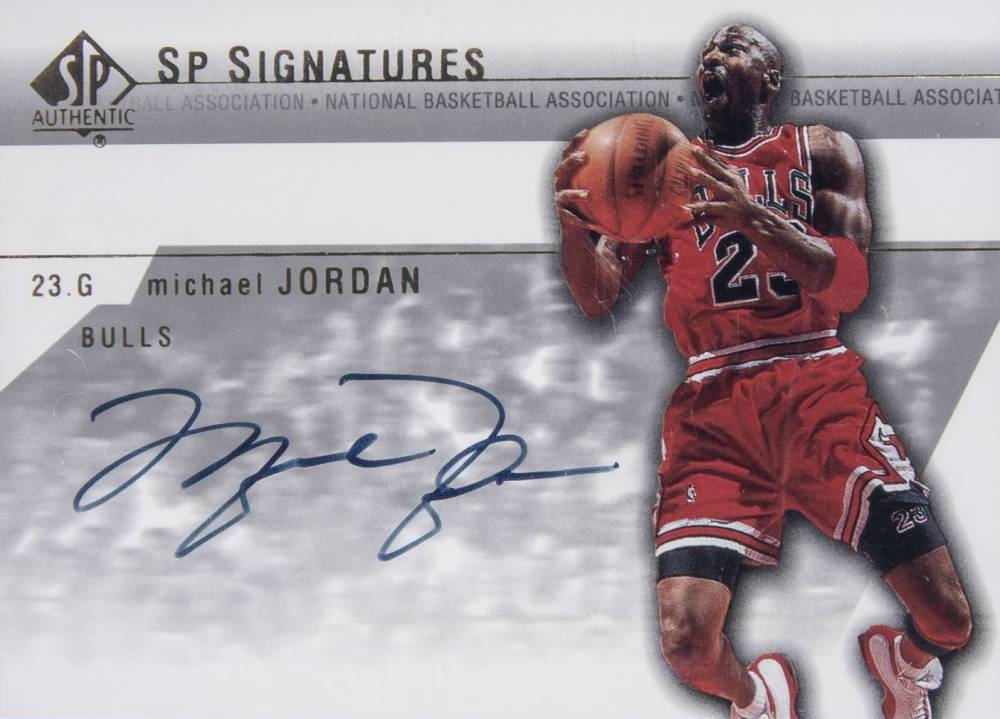 2003 SP Authentic SP Signatures Michael Jordan #MJ-A Basketball Card