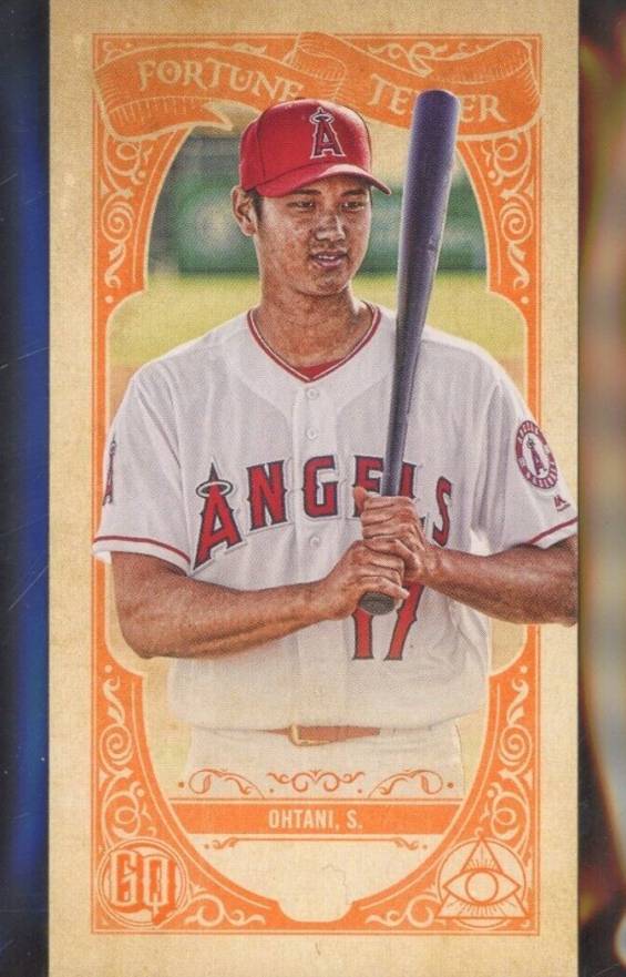 2020 Topps Gypsy Queen Fortune Teller Minis Shohei Ohtani #1 Baseball Card