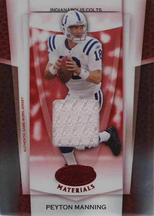 2007 Leaf Certified Materials Peyton Manning #118 Football Card