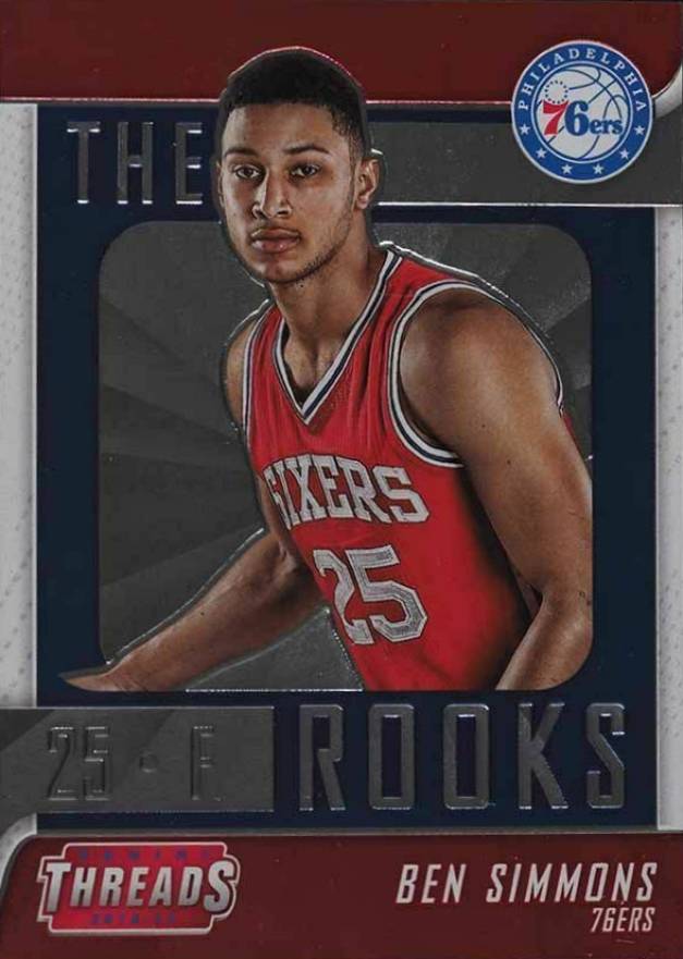 2016 Panini Threads the Rooks Ben Simmons #10 Basketball Card