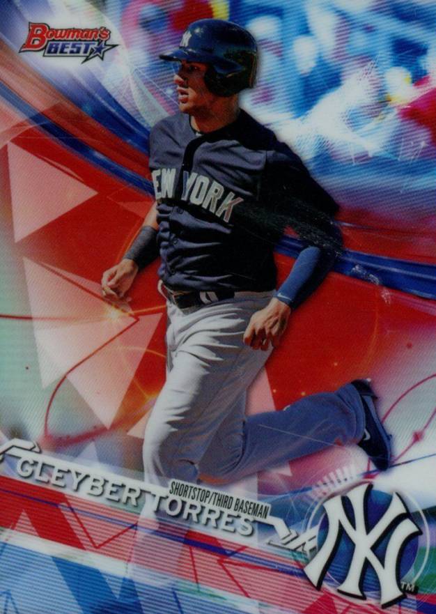 2017 Bowman's Best Top Prospects Gleyber Torres #TP-16 Baseball Card