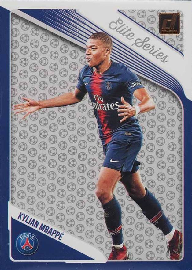 2018 Panini Donruss Elite Series Kylian Mbappe #ES15 Soccer Card