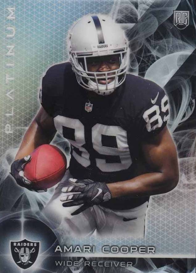 2015 Topps Platinum Amari Cooper #114 Football Card