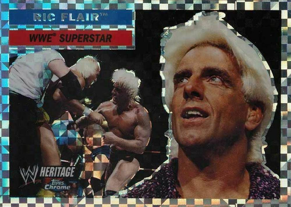 2006 Topps Chrome Heritage WWE Ric Flair #25 Other Sports Card