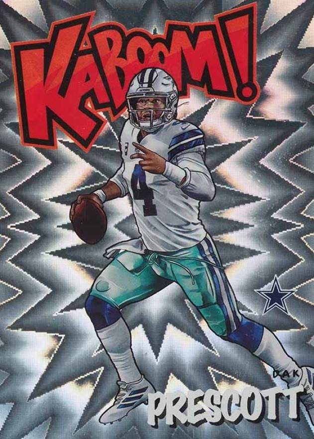 2020 Panini Absolute Kaboom! Dak Prescott #KDP Football Card