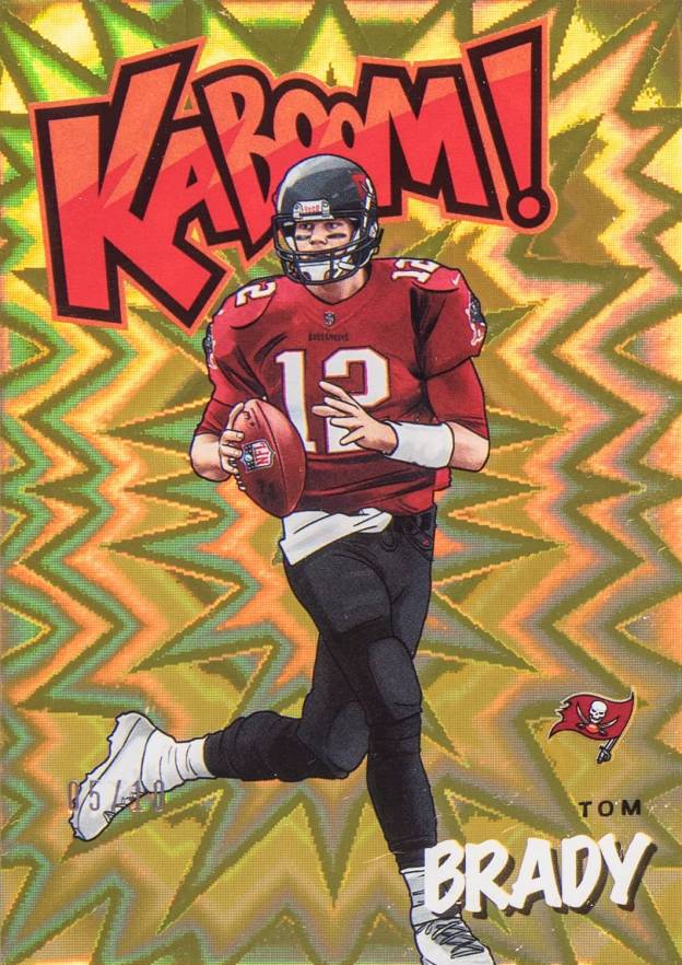 2020 Panini Absolute Kaboom! Tom Brady #KTB Football Card