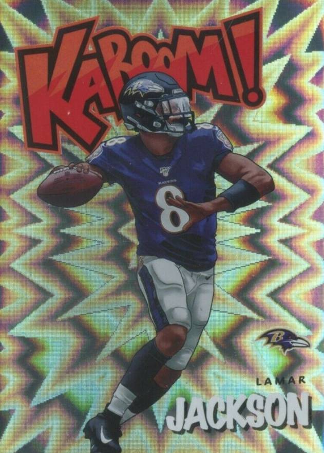 2020 Panini Absolute Kaboom! Lamar Jackson #KLJ Football Card