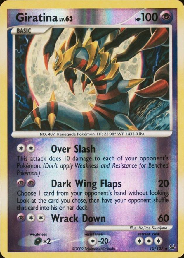 2009 Pokemon Platinum Giratina-Reverse Foil #10 TCG Card