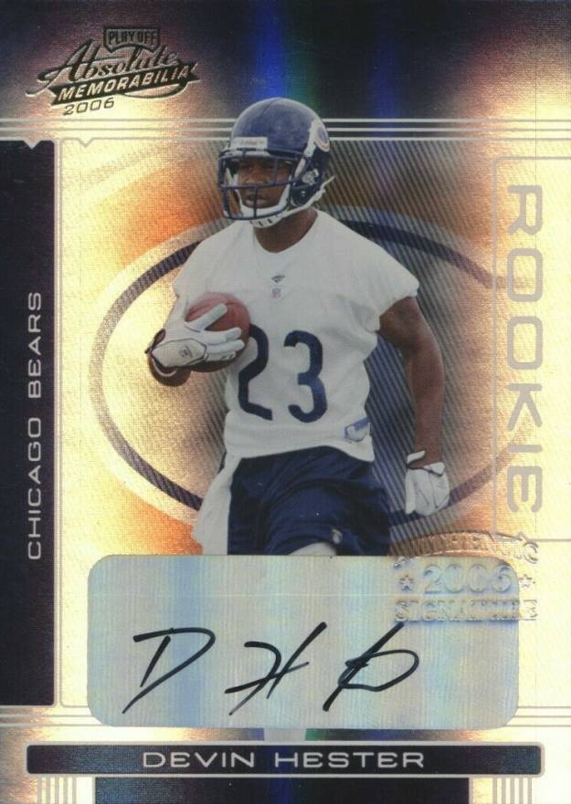 2006 Playoff Absolute Memorabilia Devin Hester #239 Football Card