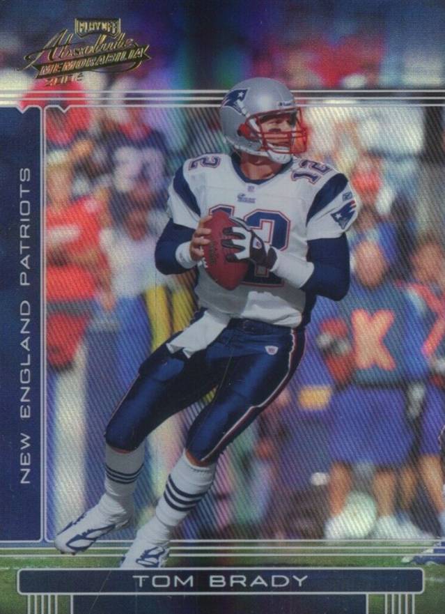 2006 Playoff Absolute Memorabilia Tom Brady #98 Football Card