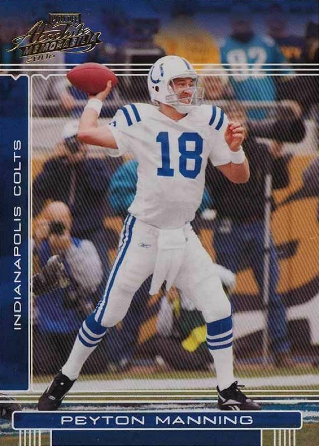 2006 Playoff Absolute Memorabilia Peyton Manning #71 Football Card